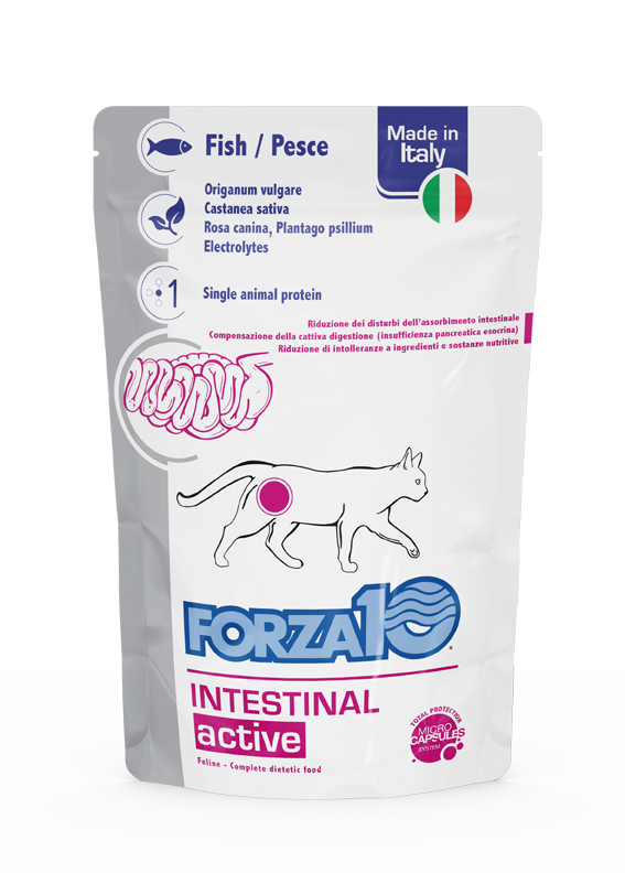 Gatto Intestinal Active Vet Diet - Pesce 100 gr x12pz