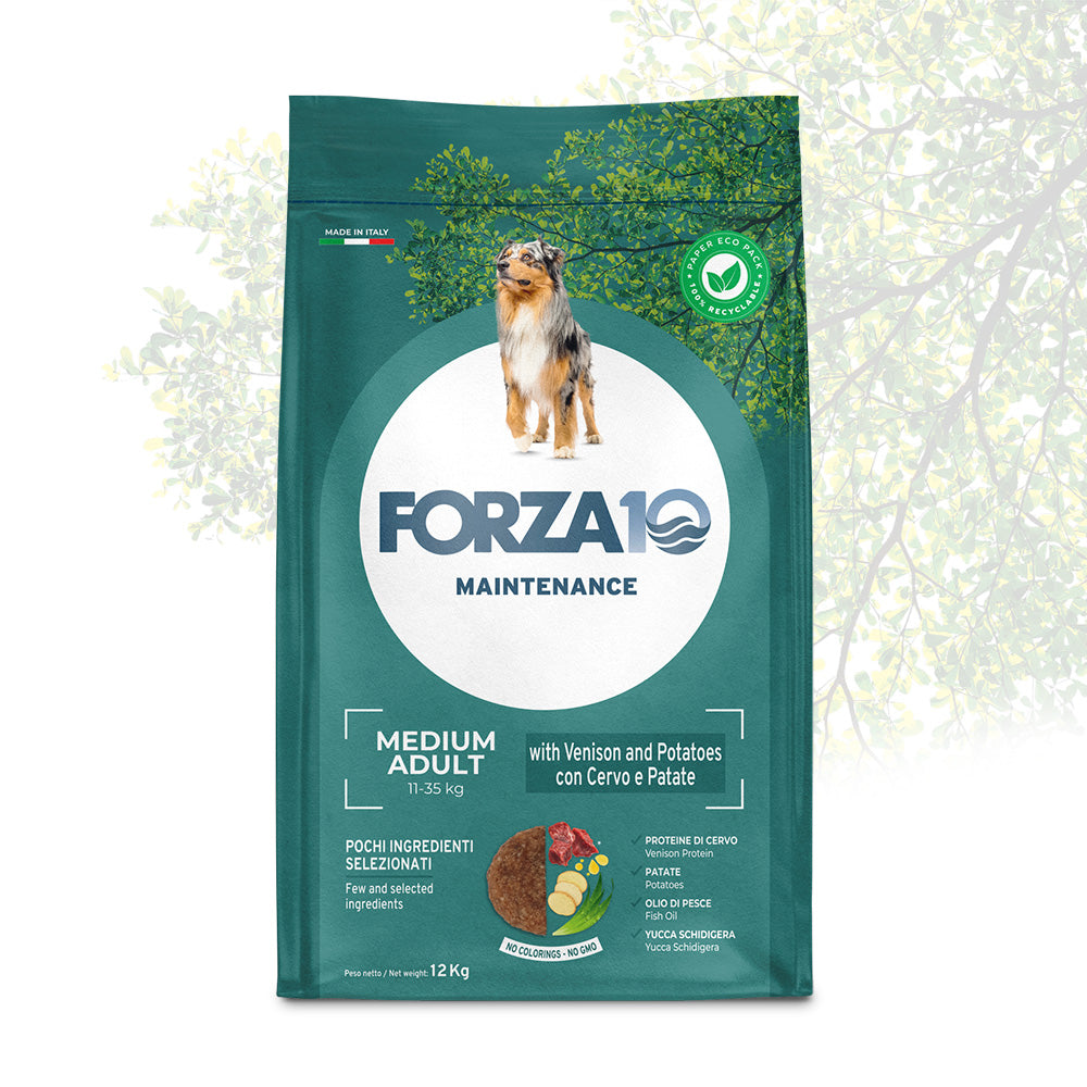 Maintenance Medium Adult - Cervo e Patate  12 kg