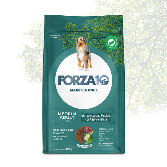 Maintenance Medium Adult - Cervo e Patate  12 kg