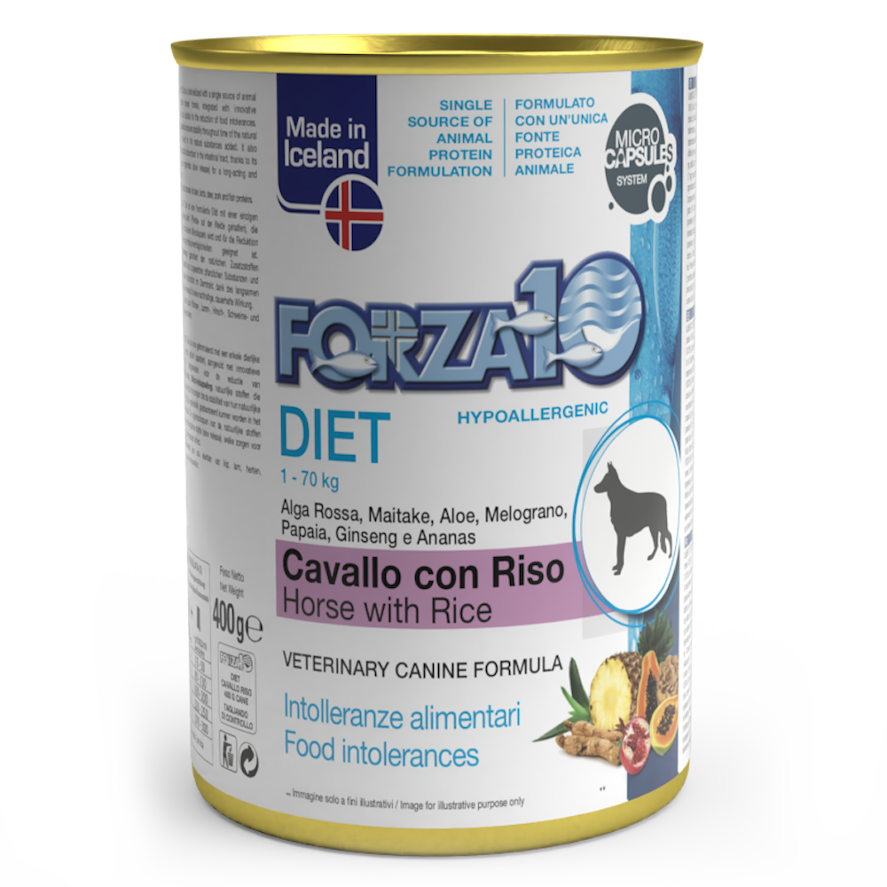 Diet Cavallo con Riso 400 gr x6pz