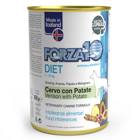 Diet Cervo con Patate 400 gr x6pz