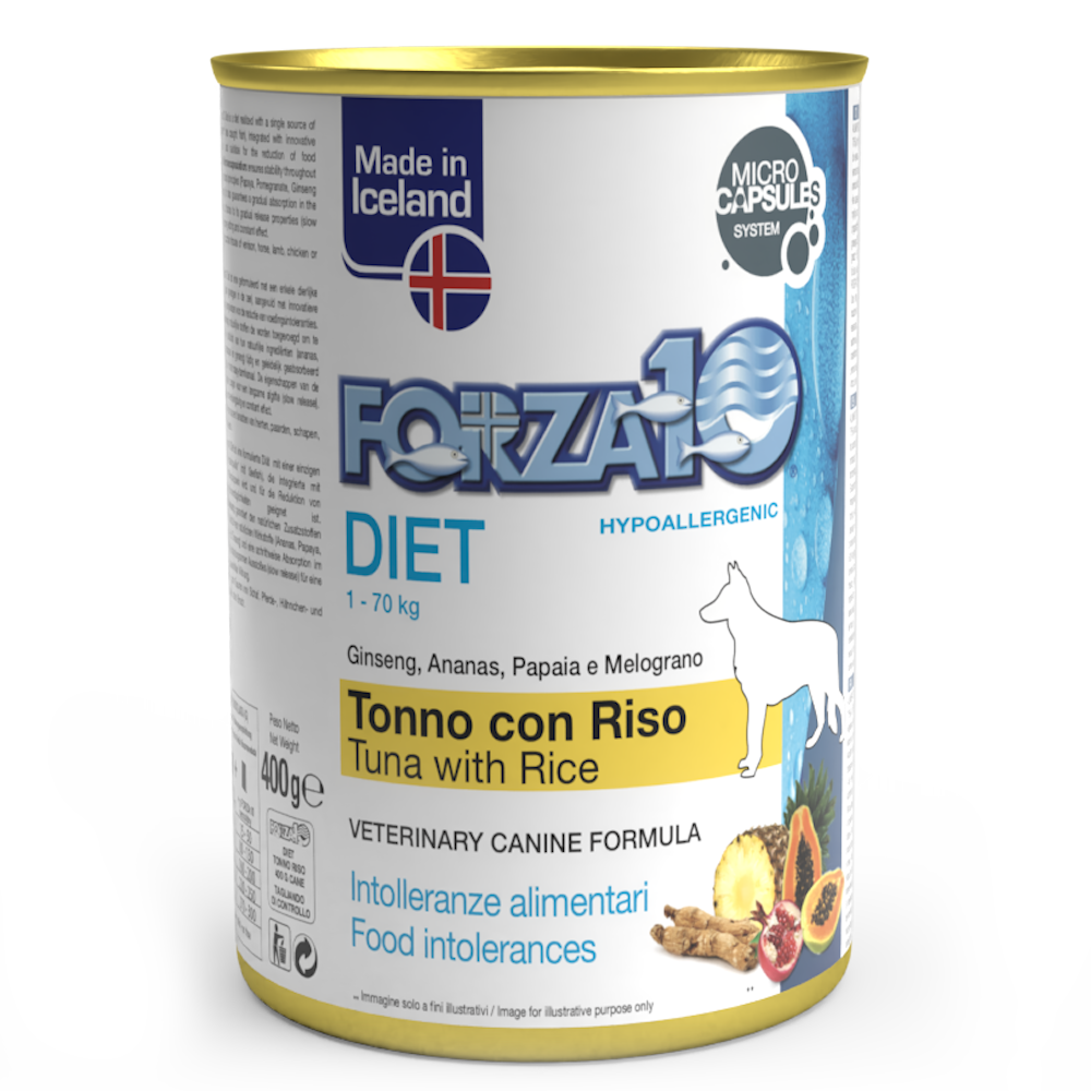 Diet Tonno con Riso 400 gr x6pz