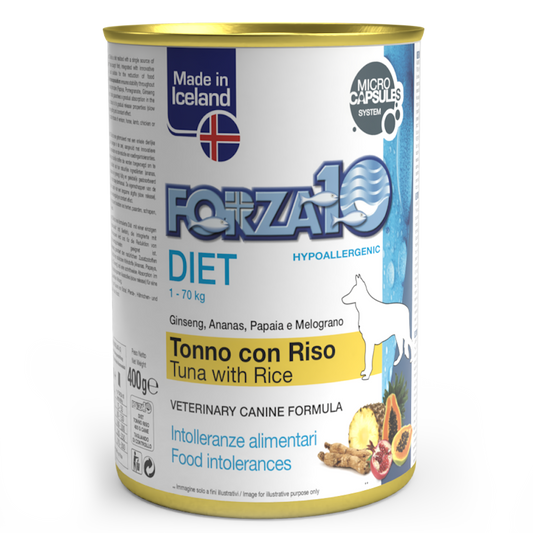 Diet Tonno con Riso 400 gr x6pz