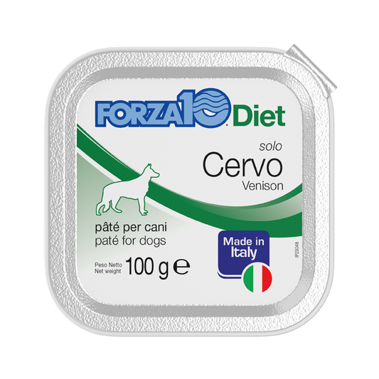 Solo Diet Cervo pate' 100 gr x12pz