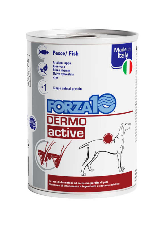 Dermo active  - Pesce 390 gr x6pz