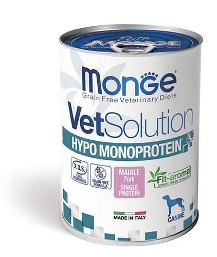 Monge VetSolution Hypo Monoprotein Maiale 400 g x6pz