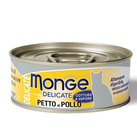 Monge Delicate Pezzetti di Petto di Pollo – Adult 80 g x12pz